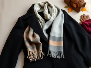 Jaki szalik do czarnego płaszcza damskiego? Stylowe propozycje