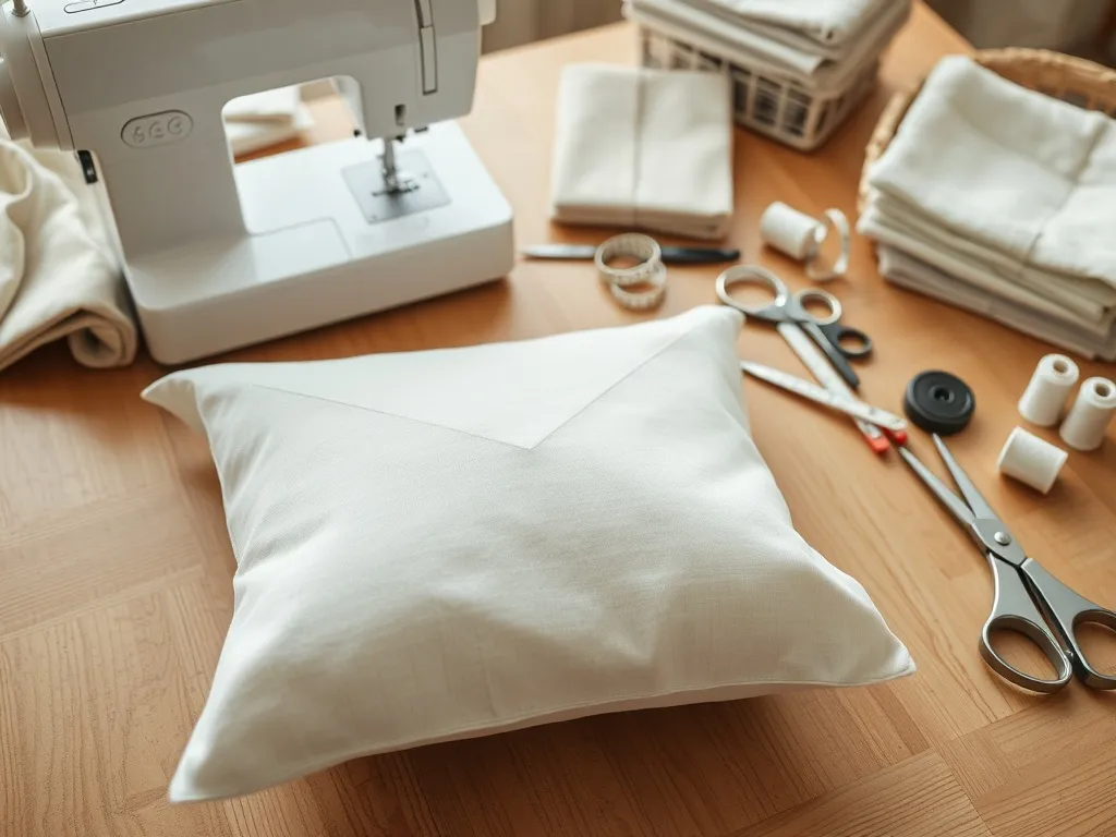 Jak uszyć poszewkę na poduszkę z zakładką? Przewodnik krok po kroku